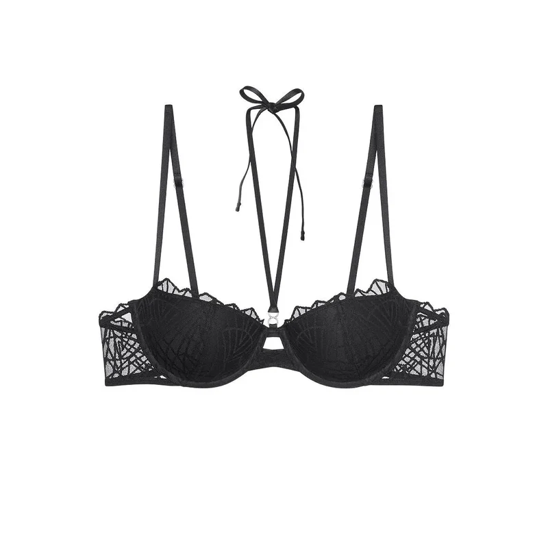 Soutien-gorge balconnet dentelle recyclable confort maintien élégant Triumph