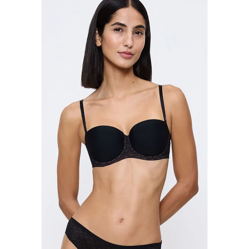 Soutien-gorge rembourré bretelles amovibles design moderne maintien fiable