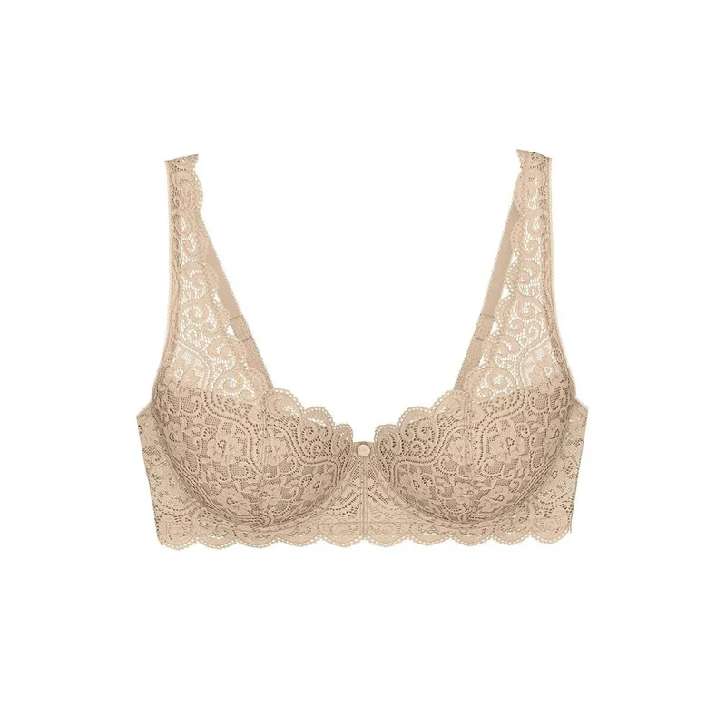 Soutien-gorge souple dentelle élastique confort Amourette femme maintien parfait