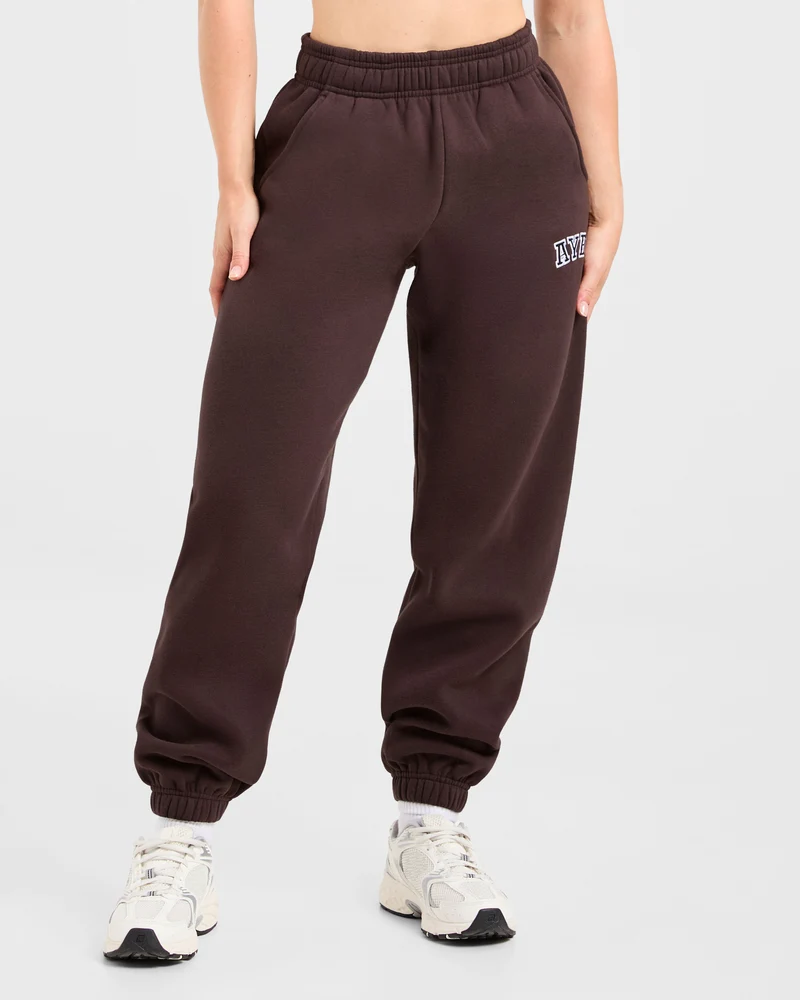 Varsity 2.0 Oversized Joggers - Cocoa Brun