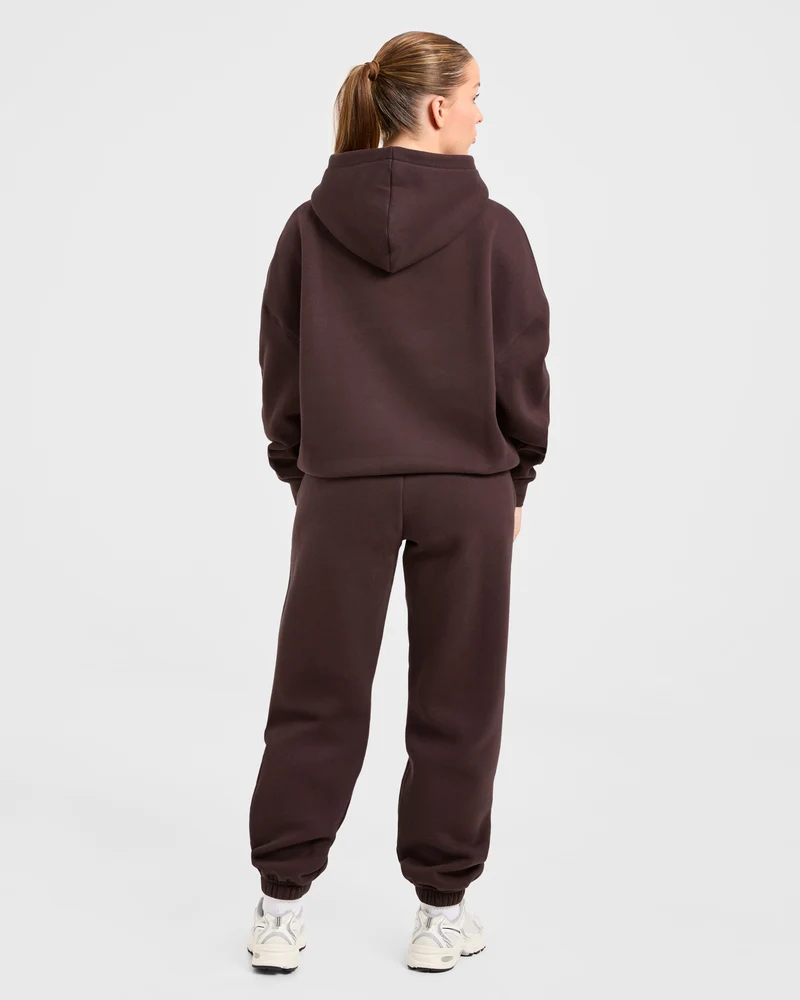 Varsity 2.0 Oversized Joggers - Cocoa Brun