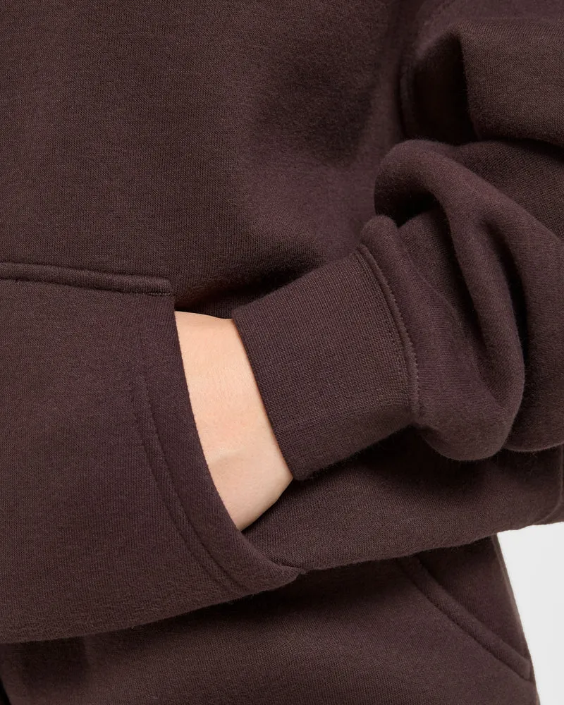 Varsity 2.0 Oversized Hoodie - Cocoa Brun