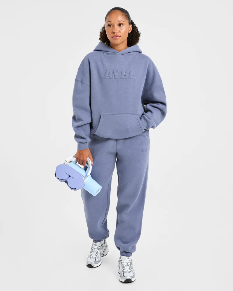 Classic Plush Oversized Joggers - Slate