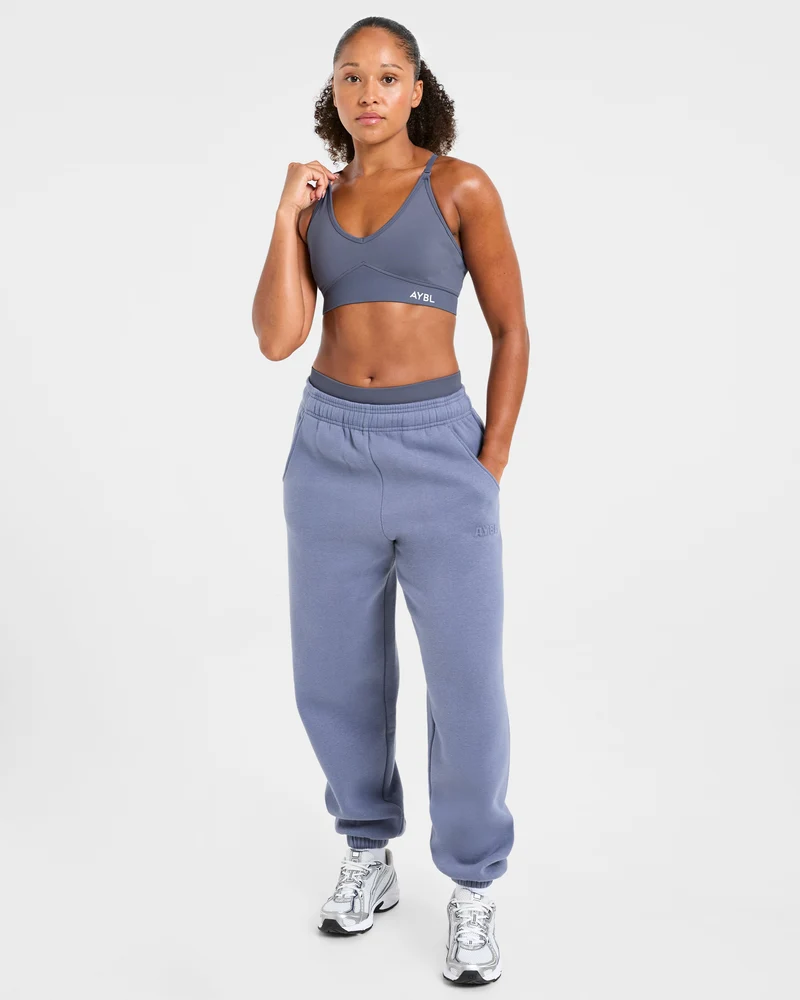 Classic Plush Oversized Joggers - Slate