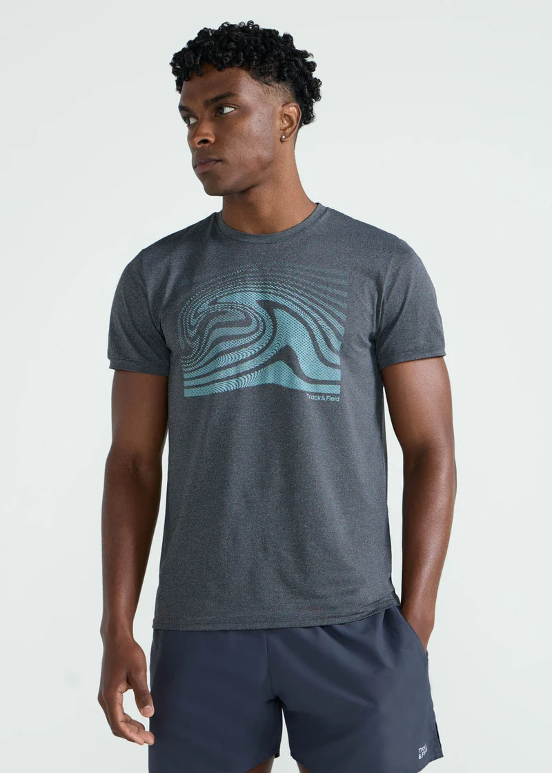 T-Shirt Homem Thermodry Vortices