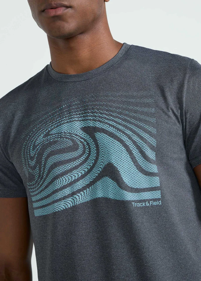 T-Shirt Homem Thermodry Vortices