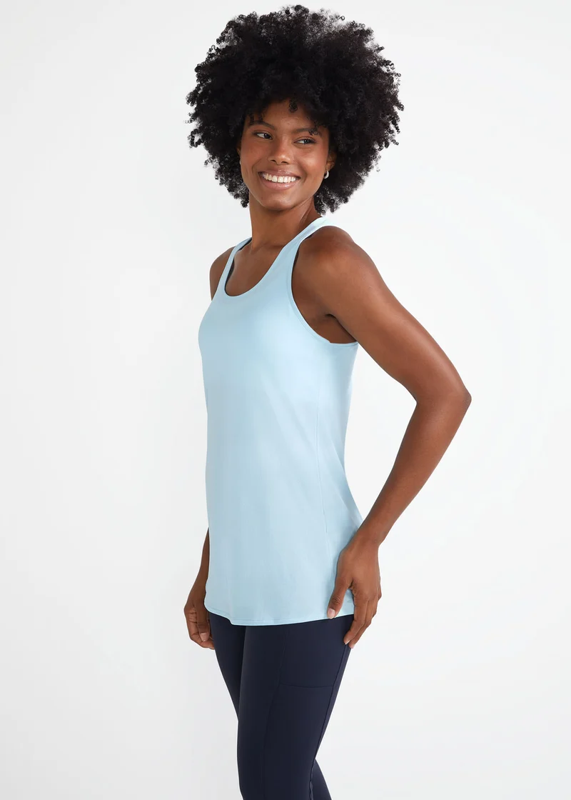 T-Shirt Sem Manga Mulher Básica