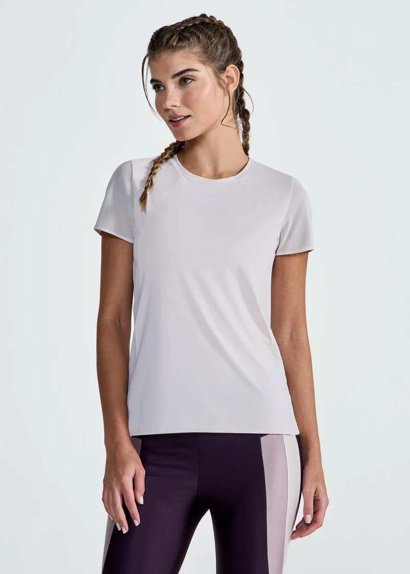 T-shirt Mulher Manga Curta Spirit
