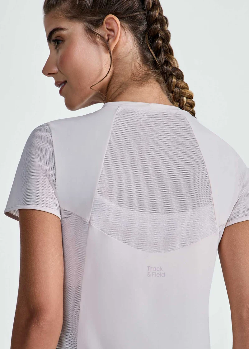T-shirt Mulher Manga Curta Spirit