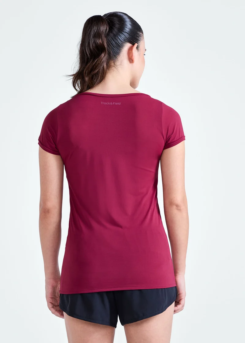 T-shirt Mulher Manga Curta Thermodry Cosmos