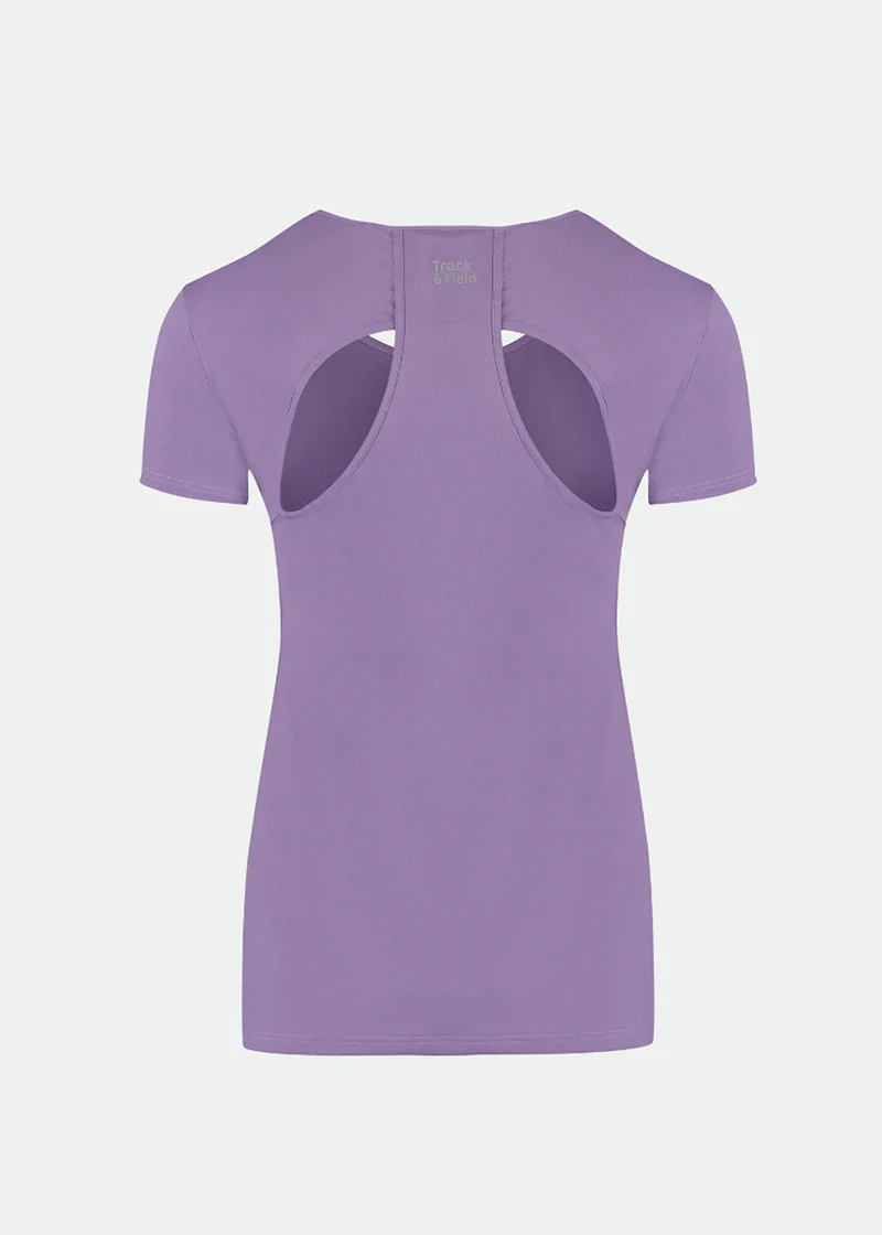 T-Shirt Mulher Manga Curta Gota