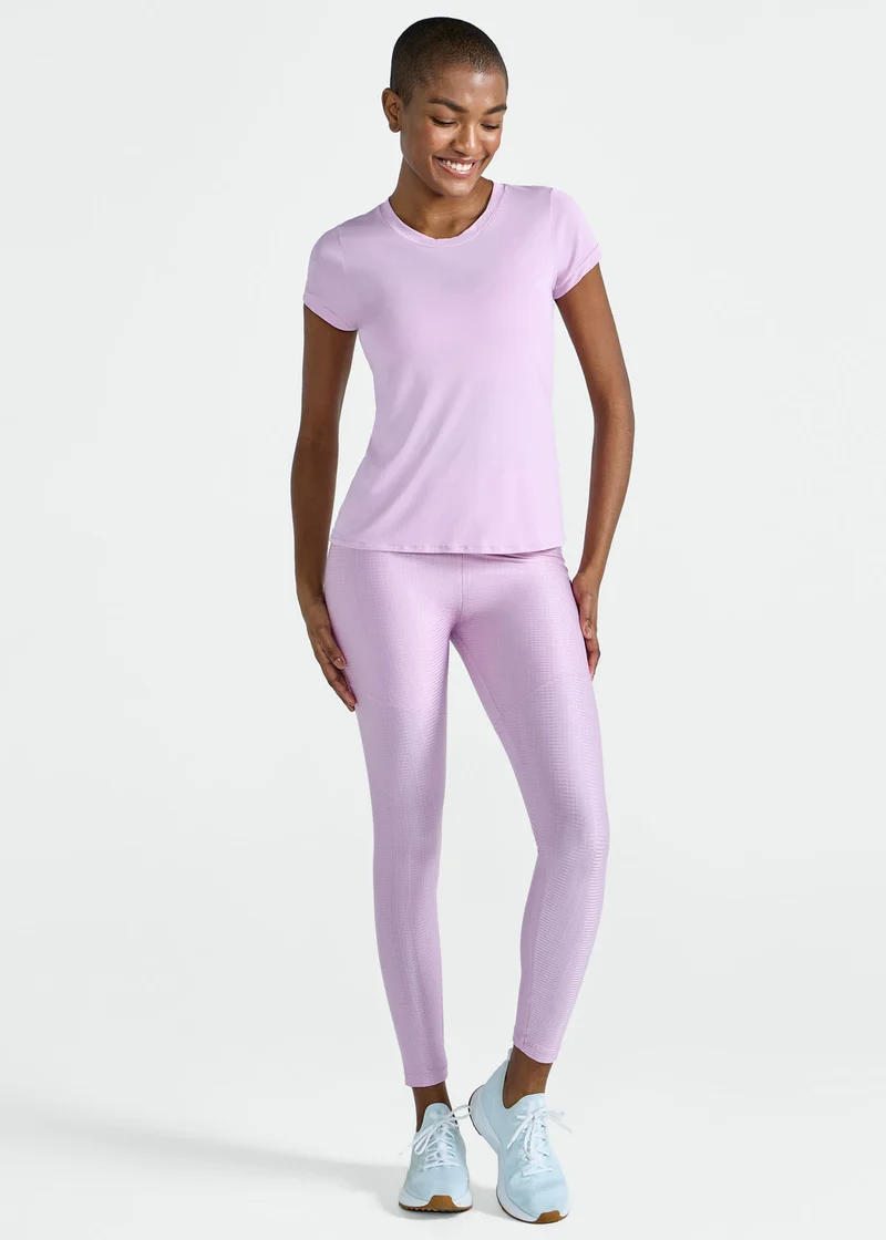 T-Shirt Mulher Manga Curta Thermodry