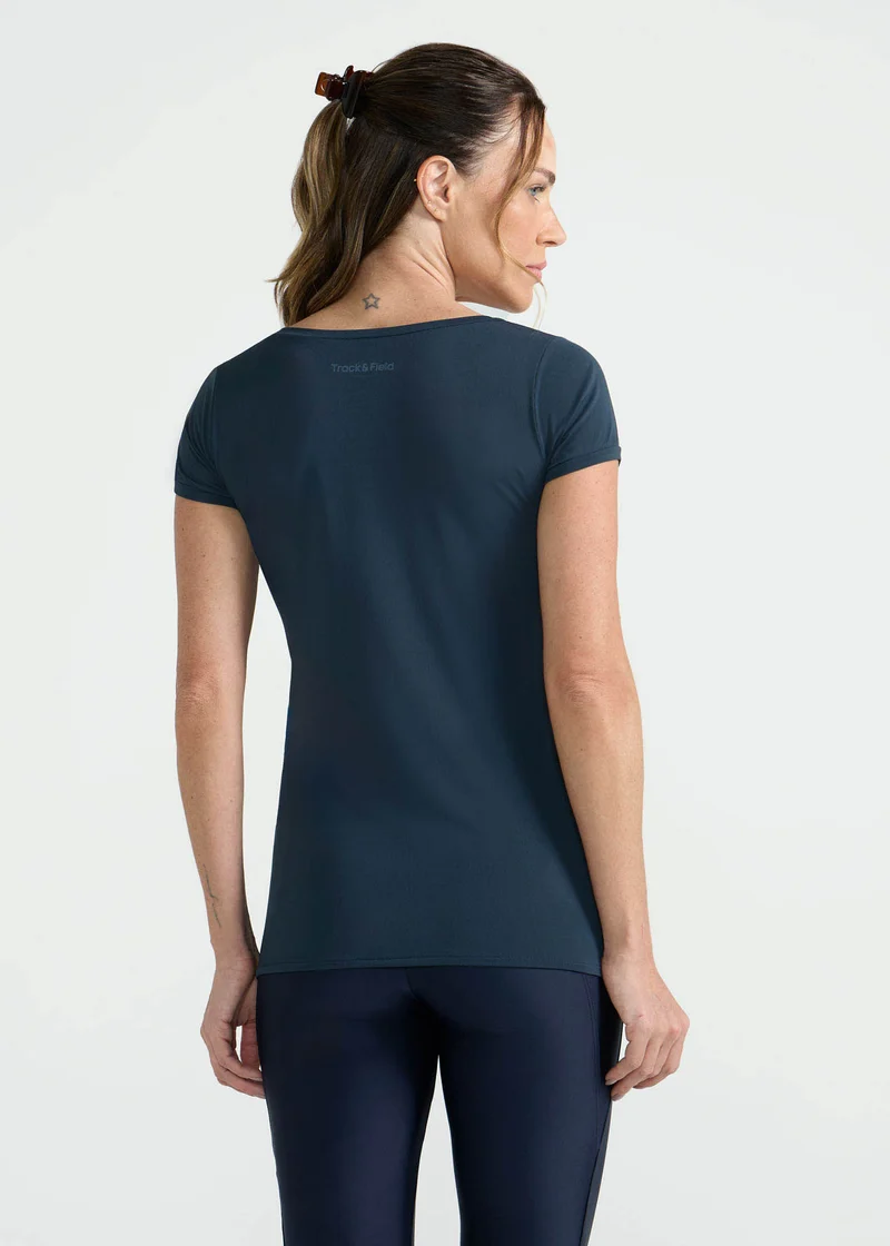 T-shirt Mulher Manga Curta Thermodry U