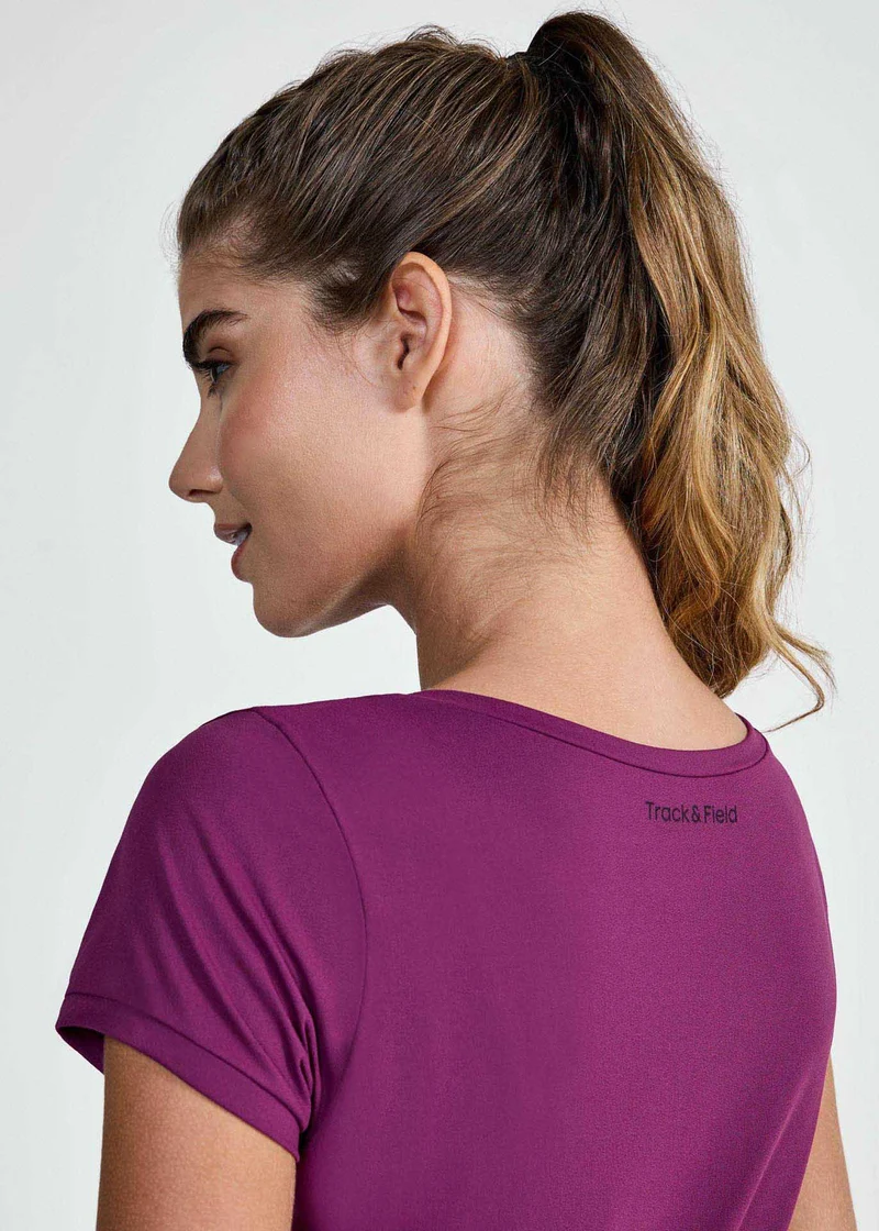 T-shirt Mulher Manga Curta Thermodry U