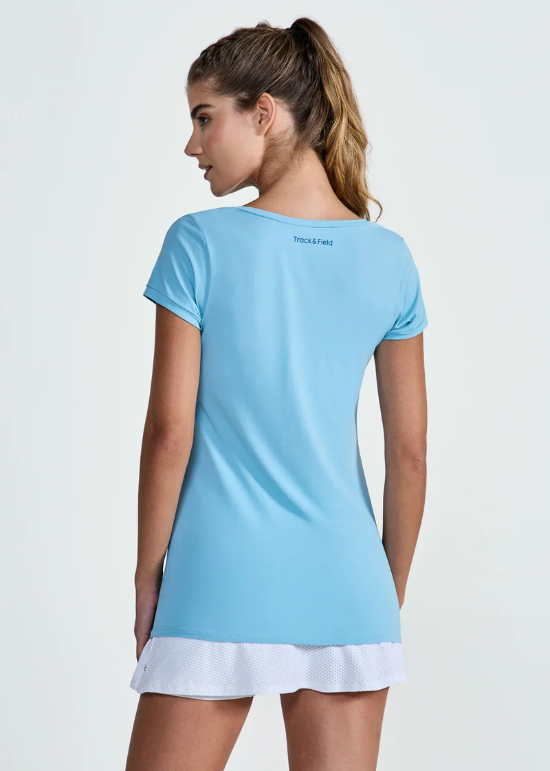 T-shirt Mulher Manga Curta Thermodry U
