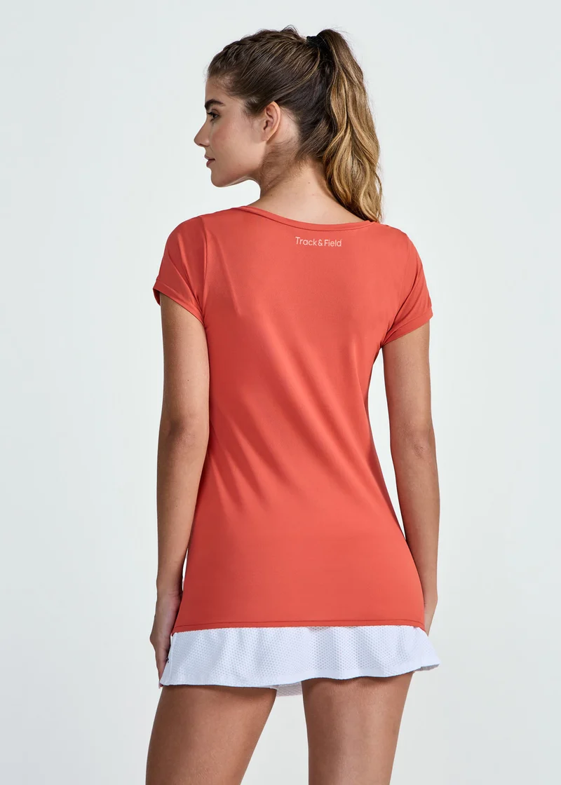 T-shirt Mulher Manga Curta Thermodry U