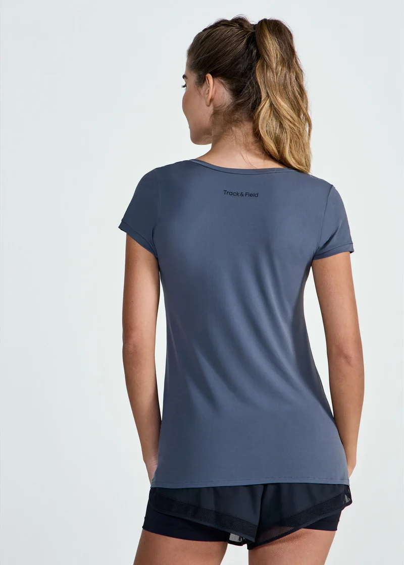 T-shirt Mulher Manga Curta Thermodry U