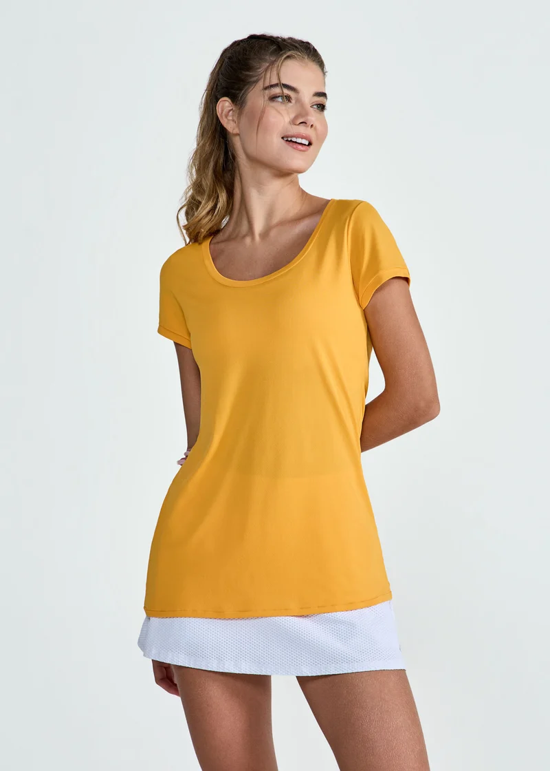 T-shirt Mulher Manga Curta Thermodry U