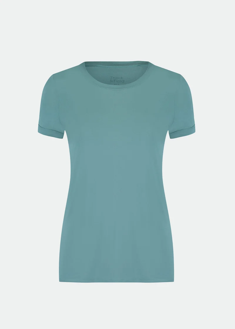 T-Shirt Mulher Manga Curta Thermodry