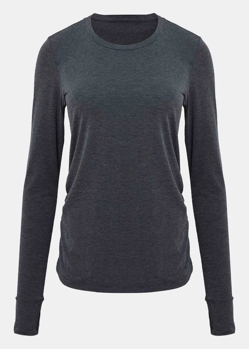 T-Shirt Mulher Manga Longa Soft Dedeira
