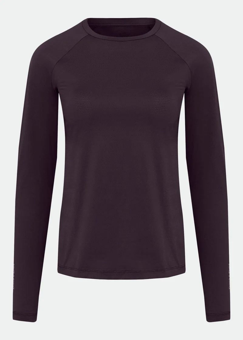 T-shirt Mulher Manga Longa Uv Mesh