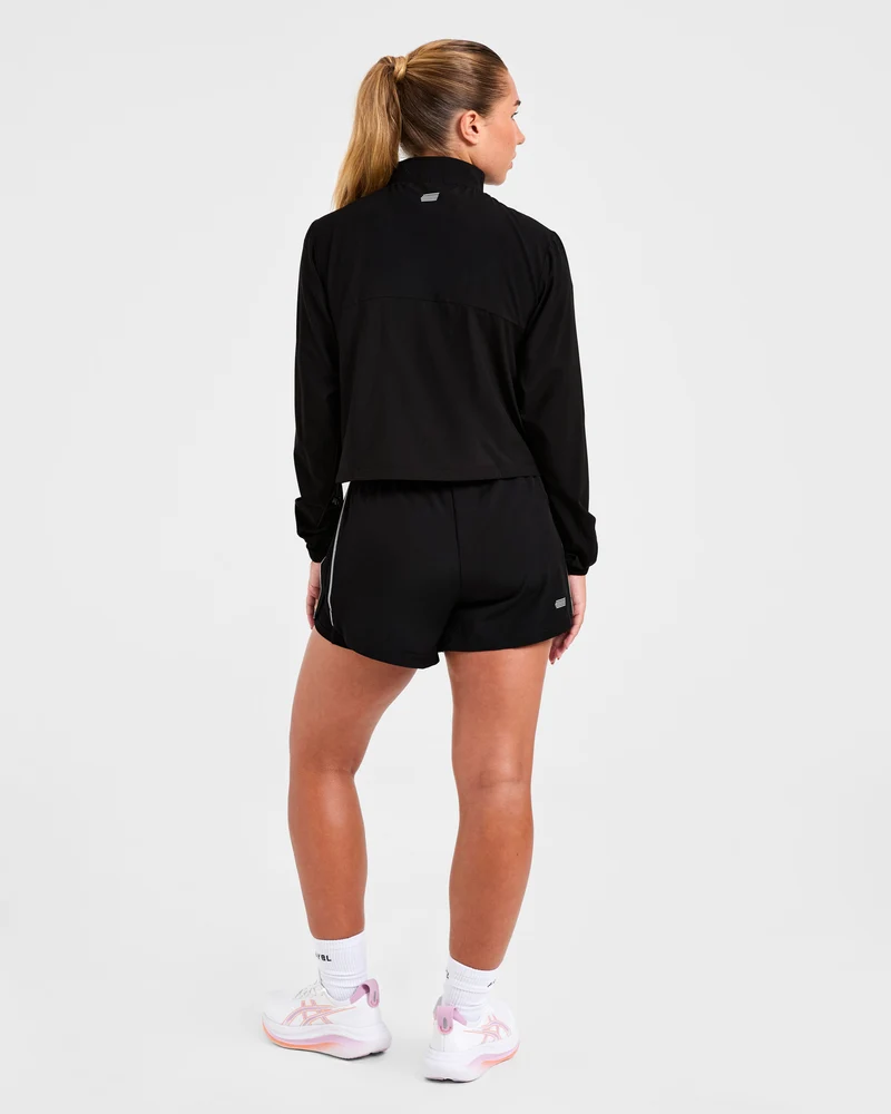Run 1/2 Zip Jacket - Noir