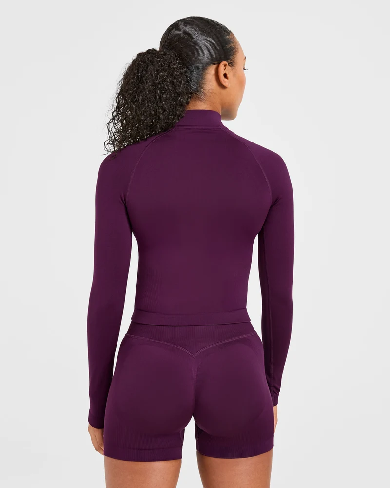 Adapt Seamless Jacket - Midnight Plum