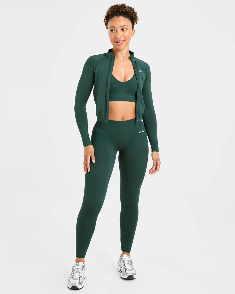 Adapt Seamless Leggings - Deep Forest