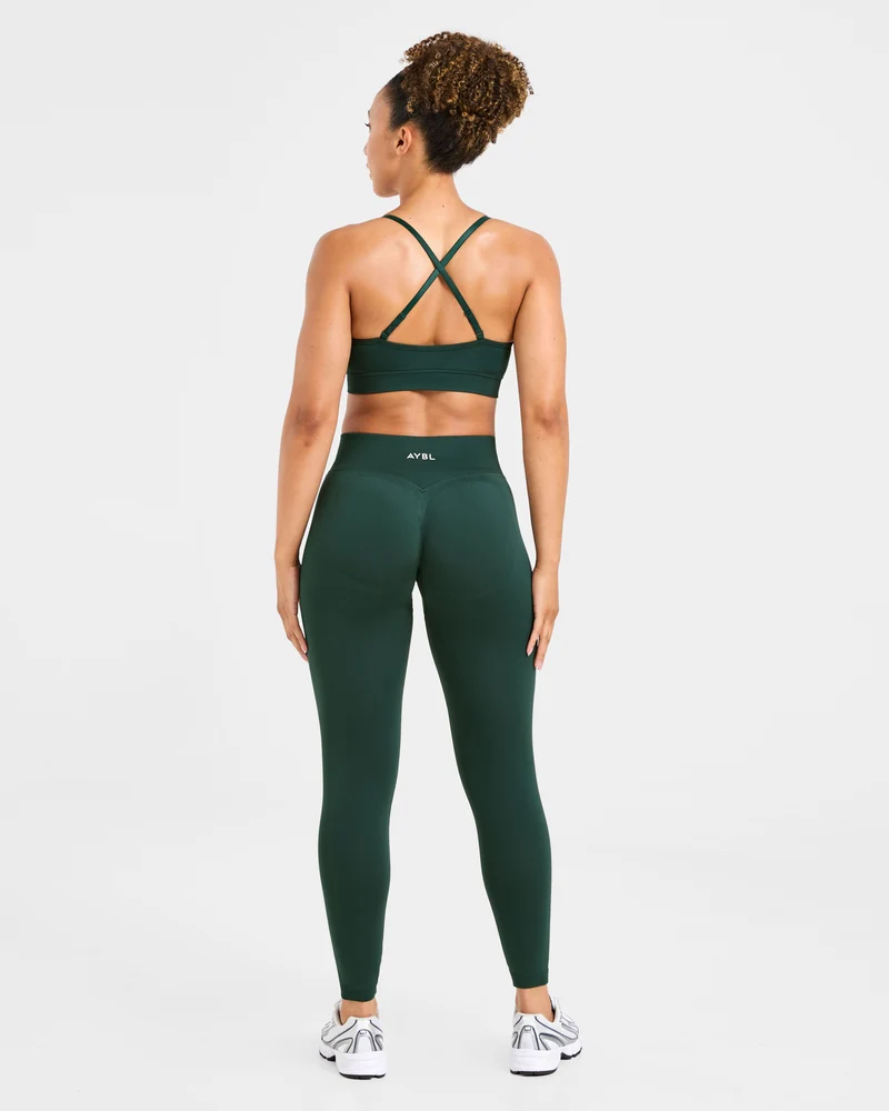 Adapt Seamless Sports Bra - Deep Forest