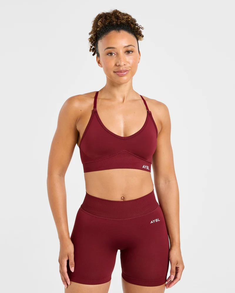 Adapt Seamless Sports Bra - Autumn Rouge