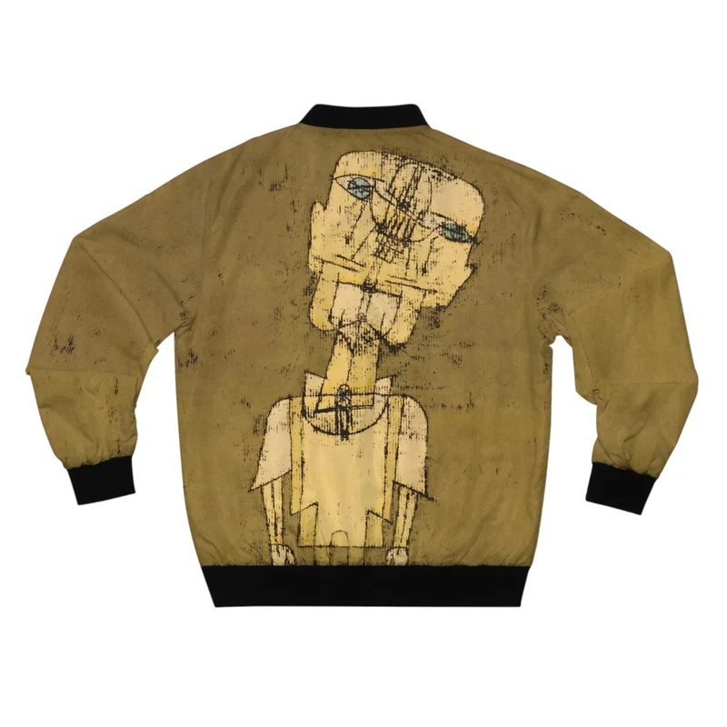 Ghost of a Genius Paul Klee Art Bomber Jacket