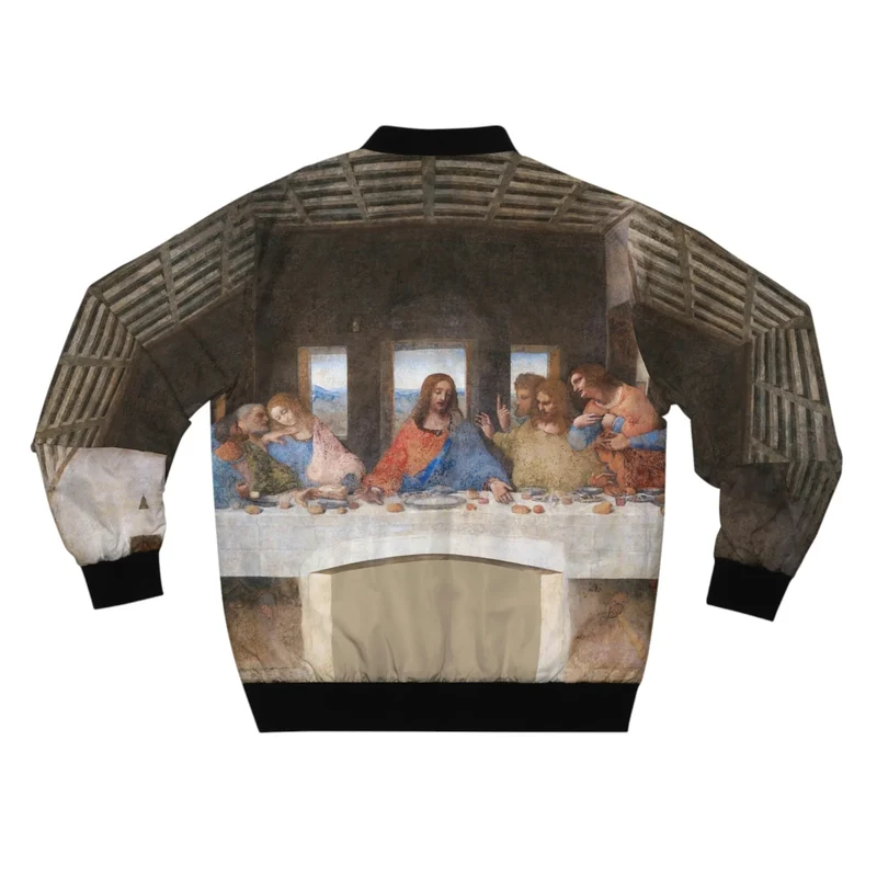 Leonardo Da Vinci The Last Supper Bomber Jacket