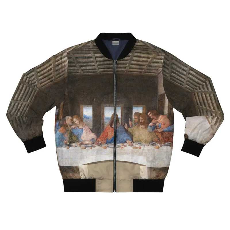 Leonardo Da Vinci The Last Supper Bomber Jacket