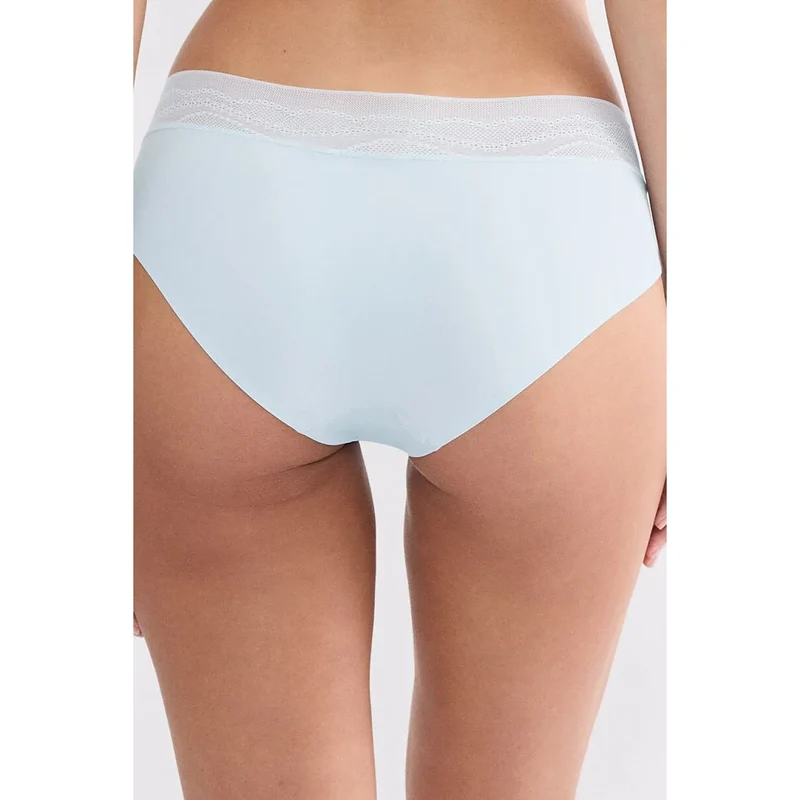 Culottes femme hipster microfibre dentelle recyclée confort invisible Triumph