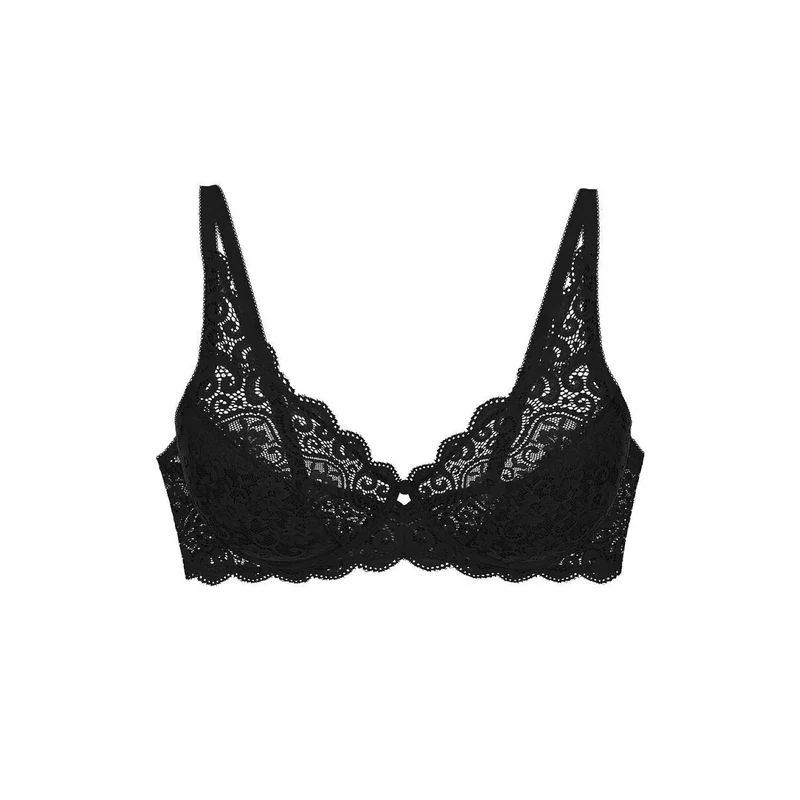 Soutien-gorge dentelle florale Amourette 10209574-0004 maintien naturel femme