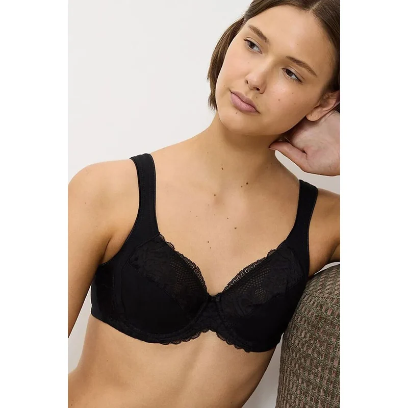 Soutien-gorge souple dentelle coton confort quotidien femmes élégance Triumph