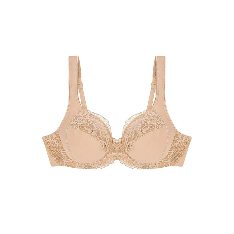 Soutien-gorge coton dentelle confort quotidien maintien naturel femmes