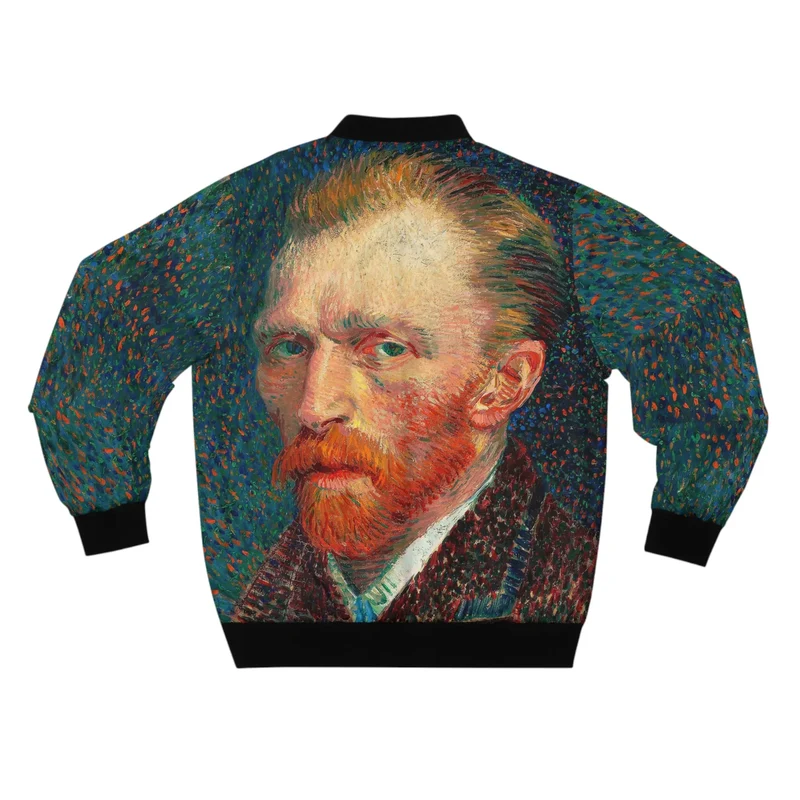 Vincent Van Gogh Self Portrait Bomber Jacket