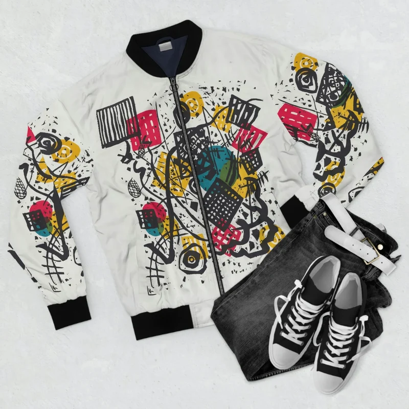 Small Worlds V Bomber Jacket