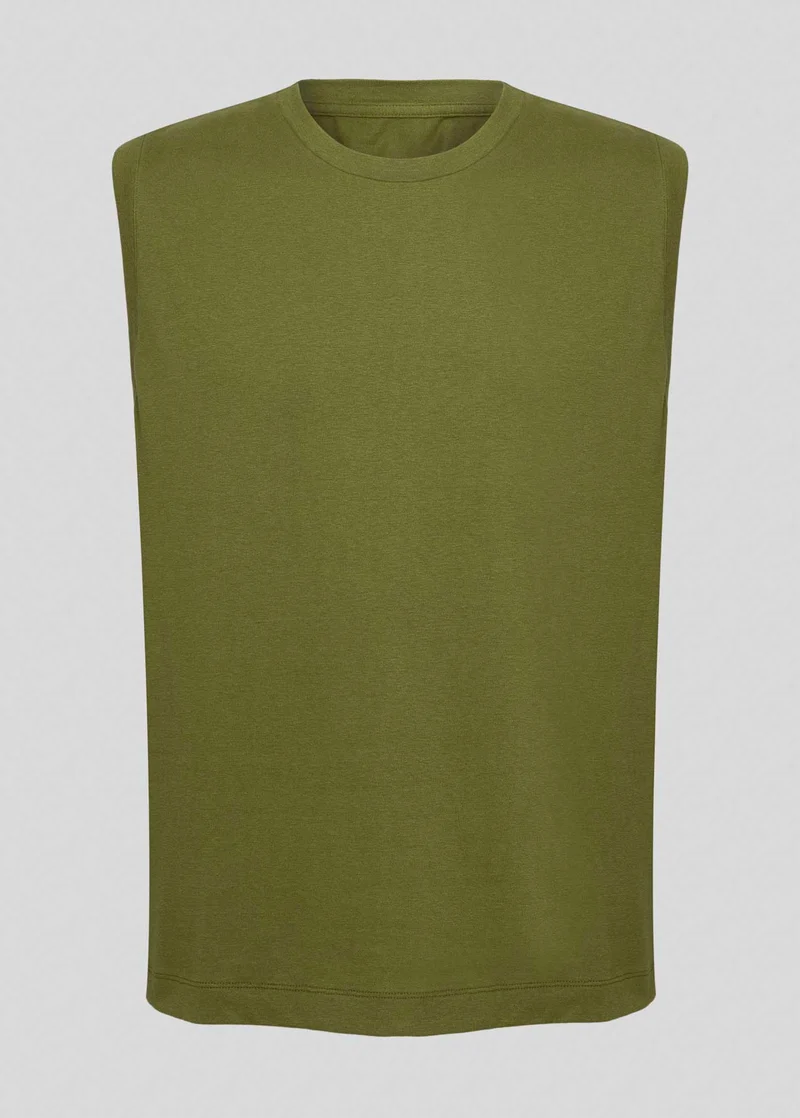 T-Shirt Homem Sem Manga Básica