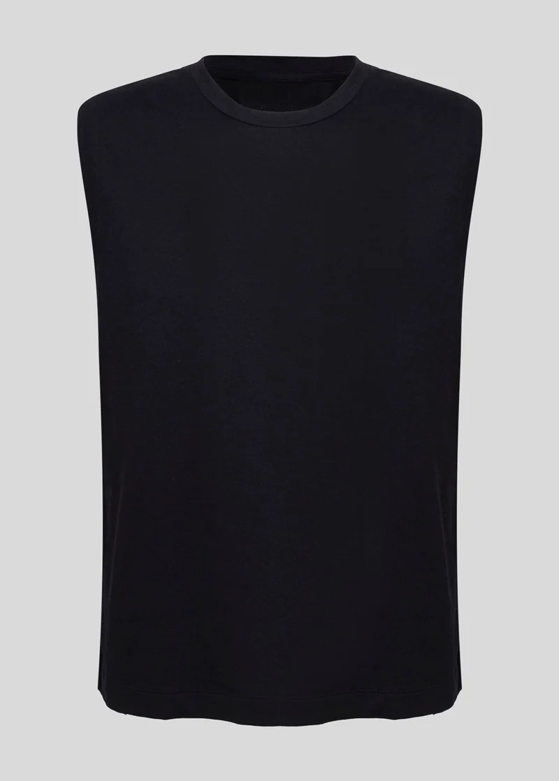 T-Shirt Homem Sem Manga Básica