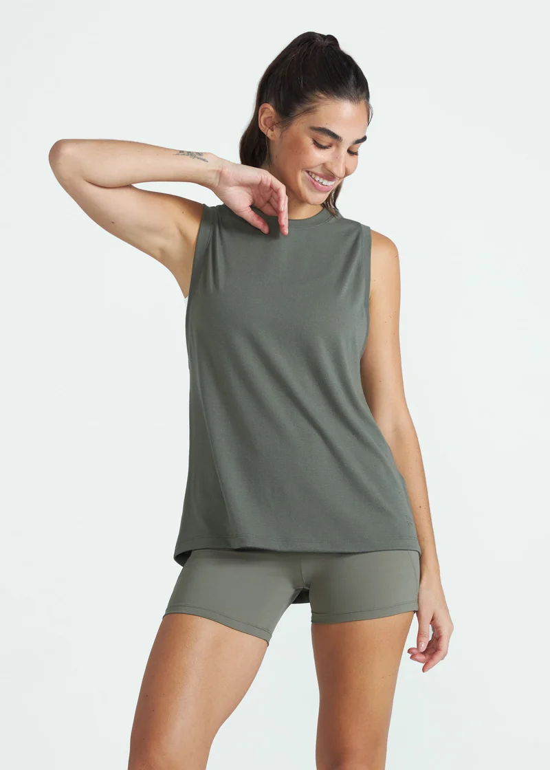 T-Shirt Mulher Sem Manga Soft