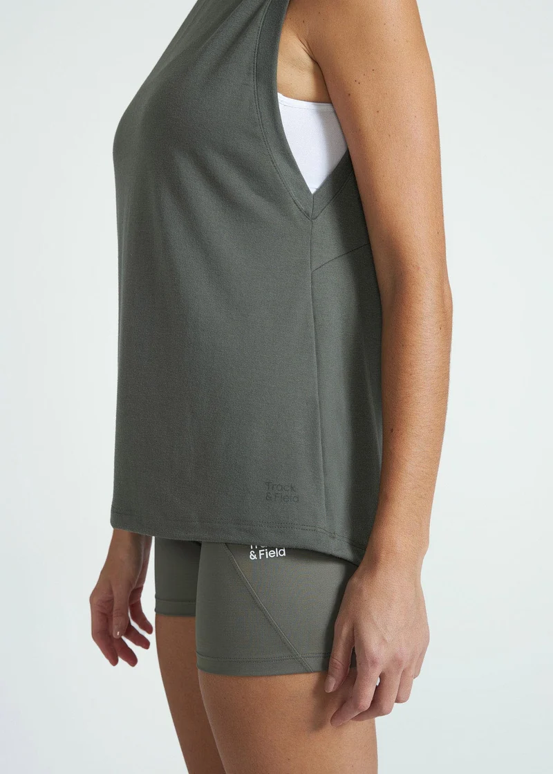 T-Shirt Mulher Sem Manga Soft