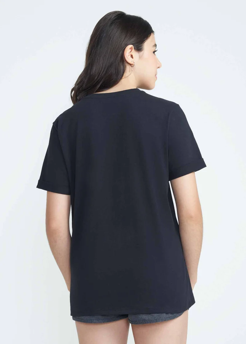 T-shirt Unissex Manga Curta College Teen