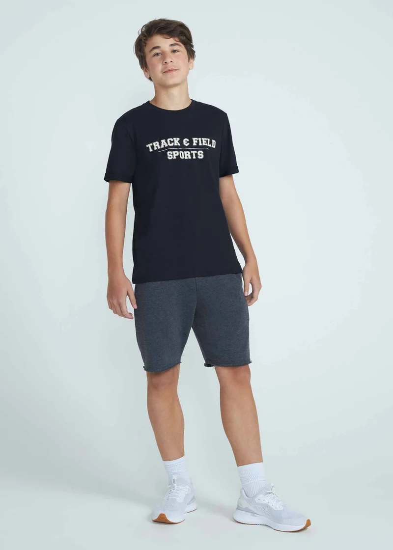 T-shirt Unissex Manga Curta College Teen