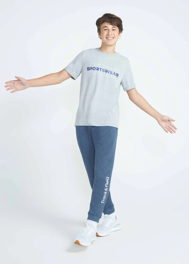 T-shirt Unissex New Sports Manga Curta Teen