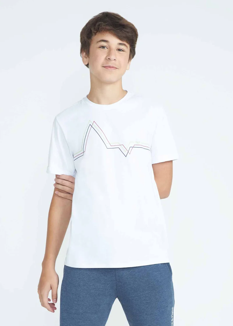 T-shirt Unissex Pulse Manga Curta Teen