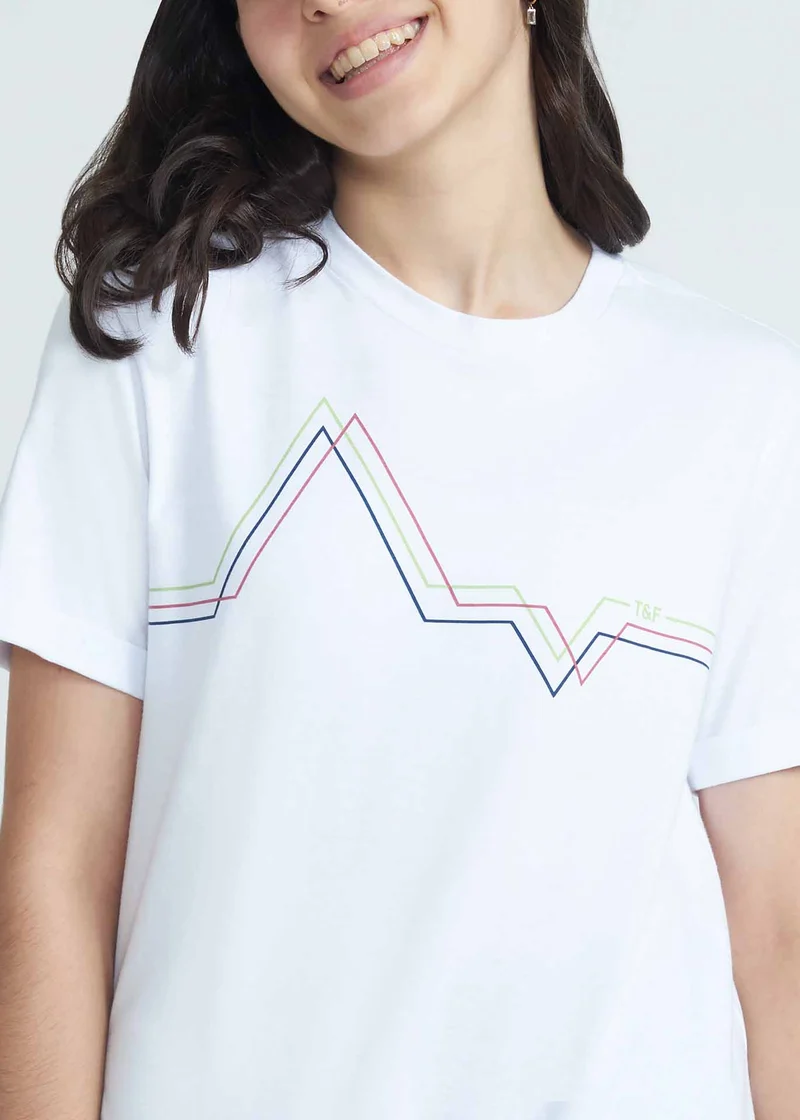 T-shirt Unissex Pulse Manga Curta Teen