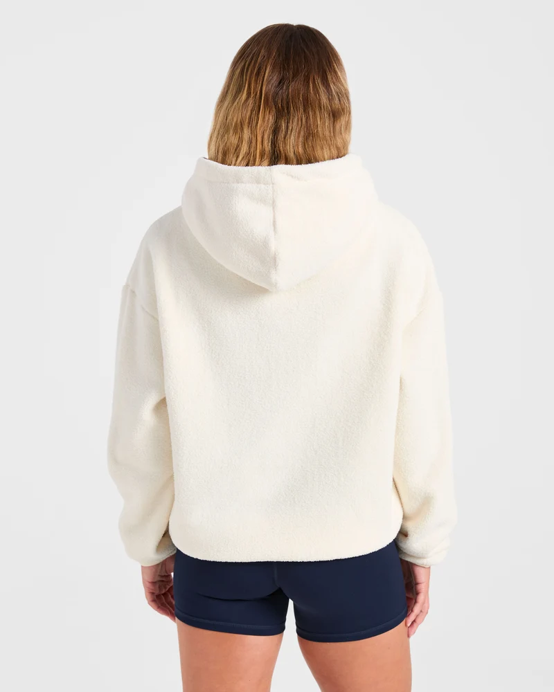 AYBL Sports Oversized Fleece Hoodie - Crème