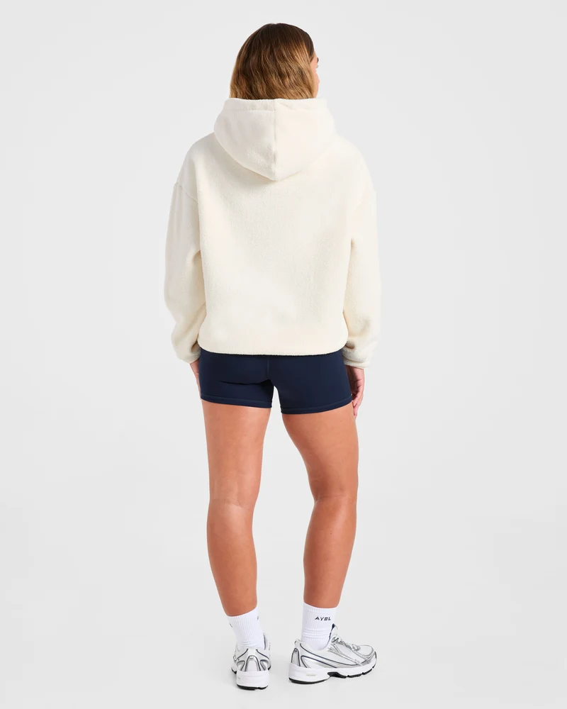 AYBL Sports Oversized Fleece Hoodie - Crème
